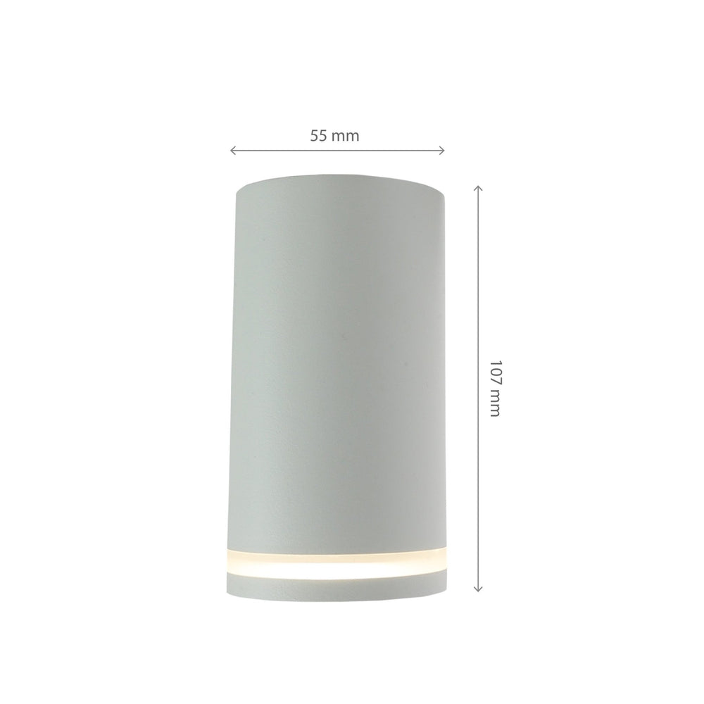 Chloe ring natynkowa GU10 led spot, 230V wit, IP20, voor interieur, Spectrum, aluminium behuizing, oppervlakte montage