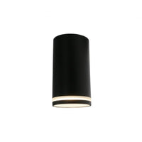 Spot encastré LED 230V GU10 Chloe ring noir Spectrum - IP20, boîtier en aluminium, montage en surface