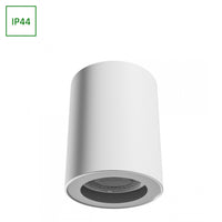 Spectrum CHLOE GU10 LED spot plafond blanc rond 70x90mm IP44 étanche et économe en énergie pour une utilisation intérieure
