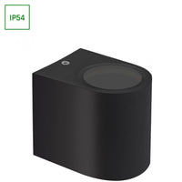 Applique murale Spectrum LED GU10 Noire IP54 250V boîtier en polycarbonate 95x80x73mm pour usage intérieur et extérieur