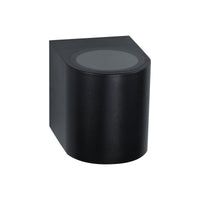 Applique murale Spectrum LED GU10 Noire IP54 250V boîtier en polycarbonate 95x80x73mm pour usage intérieur et extérieur