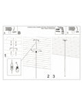 LED Hanglamp wit PASTELO - 1 x G9 aansluiting