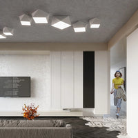Lampadaire LED Sollux Lighting Austin 2, IP20, 220-240V, design moderne, certifié CE RoHS