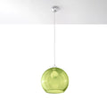 Sollux Lighting BALL lampe suspendue LED compatible, 220-240V, IP20, Laiton doré mat, Aluminium Acier, 50W max