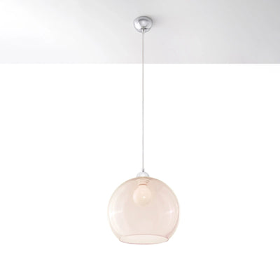 Sollux Lighting BALL LED hanglamp, 220-240V, IP20, 50W max, Mat Goud Champagne afwerking, CE RoHS