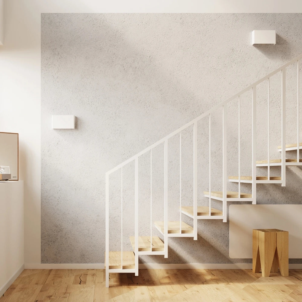 Applique murale Sollux Lighting COPERTURA, compatible LED, IP20, 220-240V, Aluminium Or Mat, 50W max