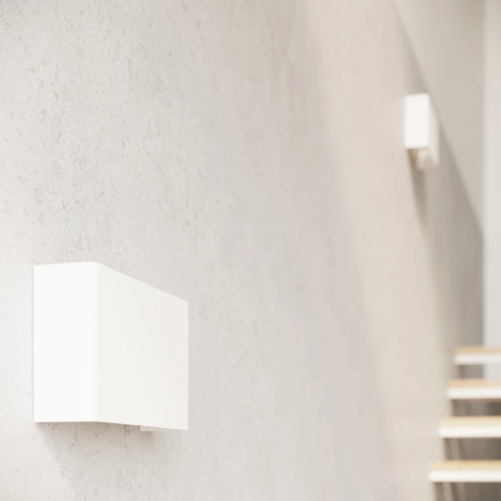 Applique murale Sollux Lighting COPERTURA, compatible LED, IP20, 220-240V, Aluminium Or Mat, 50W max