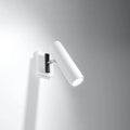 Applique murale LED Sollux Lighting DIREZIONE Blanc, Aluminium, IP20, 220-240V, max 50W, CE RoHS