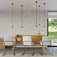 Sollux Lighting Edison hanglamp Zwart, LED compatibel, aluminium mat goud messing afwerking, 220-240V, IP20, CE RoHS