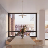 Sollux Lighting FLAVIO suspension, compatible LED, IP20, Aluminium Laiton Or Mat, 220-240V, CE RoHS