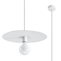 Sollux Lighting FLAVIO suspension, compatible LED, IP20, Aluminium Laiton Or Mat, 220-240V, CE RoHS