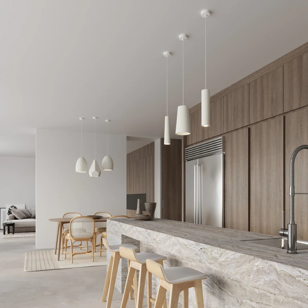 Suspension en céramique Sollux Lighting Flawiusz, compatible LED, IP20, 220-240V, 50W max, finition Or Mat