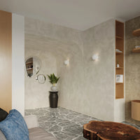 Applique murale en céramique Sollux Lighting GLOBE, douille E27, Finition blanche, IP20, 220-230V, 145x180x110mm