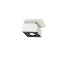 Spot plafonnier LED Sollux Lighting MONO 1 Blanc, IP20, Aluminium, 50W max, 220-240V, CRI 80, CE RoHS