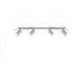 Spot encastré LED au plafond Sollux Lighting RING, 4xGU10, IP20, aluminium or mat, 220-240V, CE RoHS