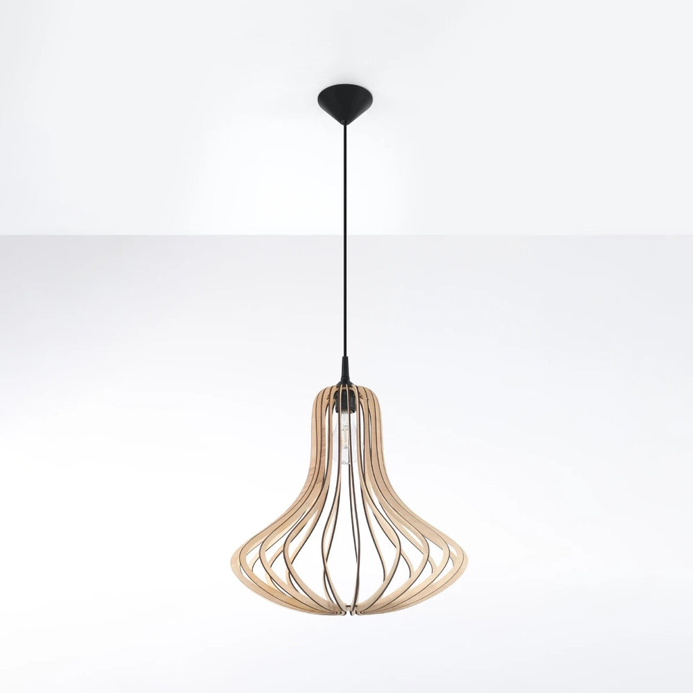 Sollux Lighting lampe suspendue LED ELZA avec douille E27, IP20, 220-240V, Aluminium Or Mat
