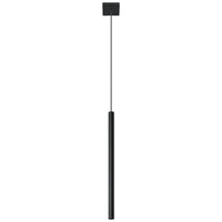 Suspension LED Sollux Lighting noire PASTELO avec douille E27, IP20, 220-240V, finition aluminium doré mat