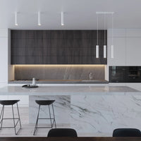 Sollux Lighting LED hanglamp LAGOS 2xGU10, IP20, Aluminium Mat Goud, 220-240V, CE RoHS