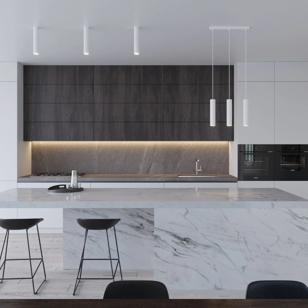 Sollux Lighting LED hanglamp LAGOS 2xGU10, IP20, Aluminium Mat Goud, 220-240V, CE RoHS