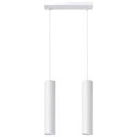 Sollux Lighting LED hanglamp LAGOS 2xGU10, IP20, Aluminium Mat Goud, 220-240V, CE RoHS