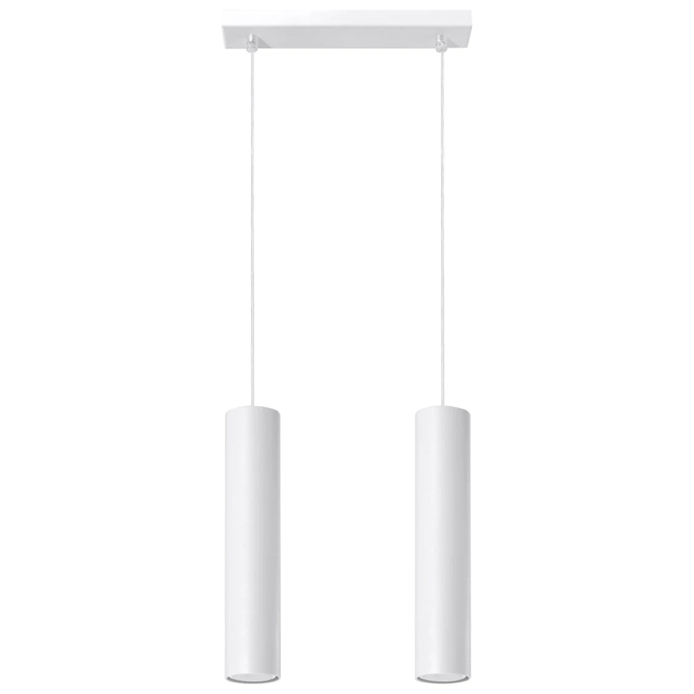 Sollux Lighting LED hanglamp LAGOS 2xGU10, IP20, Aluminium Mat Goud, 220-240V, CE RoHS