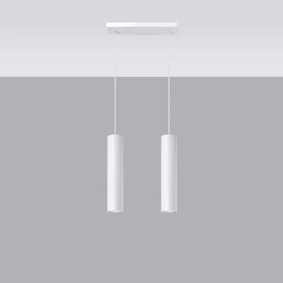 Sollux Lighting LED hanglamp LAGOS 2xGU10, IP20, Aluminium Mat Goud, 220-240V, CE RoHS