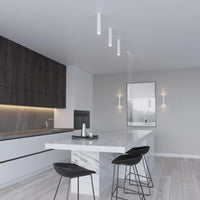 Sollux Lighting LED hanglamp LAGOS 2xGU10, IP20, Aluminium Mat Goud, 220-240V, CE RoHS