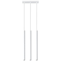 Suspension LED Sollux Lighting 3xG9, IP20, 220-240V, 50W max, aluminium doré mat