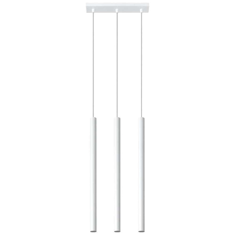 Suspension LED Sollux Lighting 3xG9, IP20, 220-240V, 50W max, aluminium doré mat