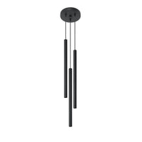 Suspension LED Sollux Lighting Noire PASTELO, 3xG9 douilles, Aluminium, IP20, CE RoHS, 220-240V