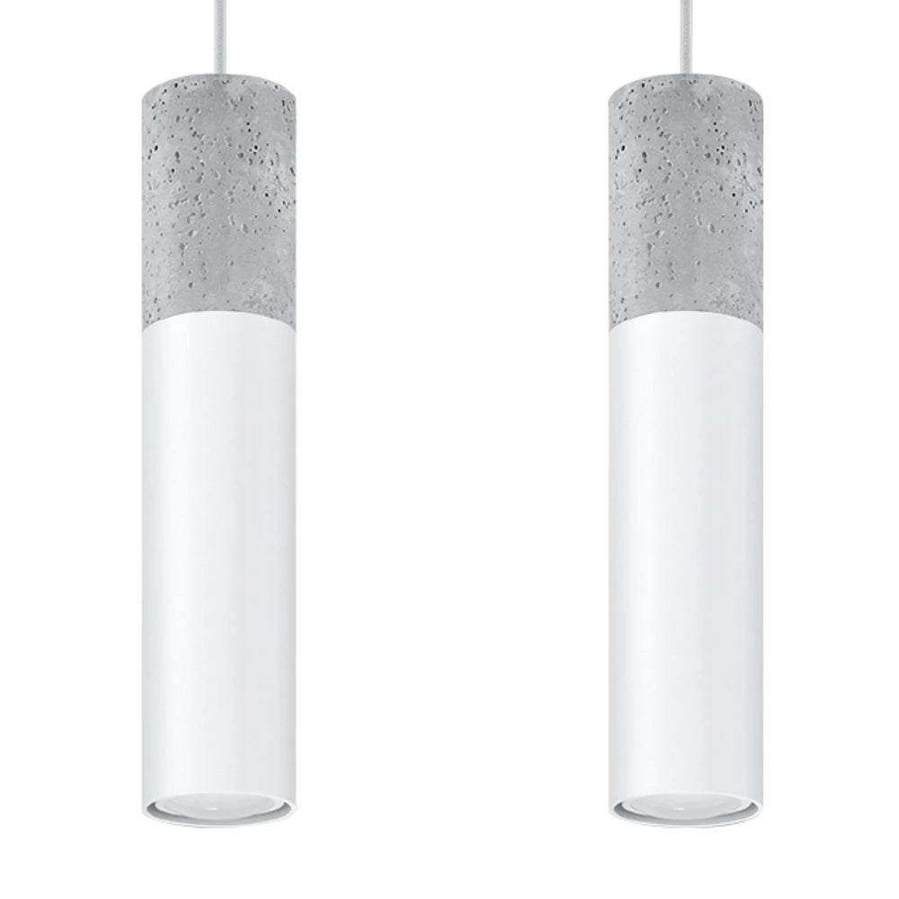 Suspension LED Sollux Lighting Borgio, 2xGU10, IP20, 220-240V, Aluminium et Acier, Finition Or Mat