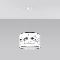 Sollux Lighting Suspension LED Edison Orange, IP20, 220-240V, certifié CE RoHS