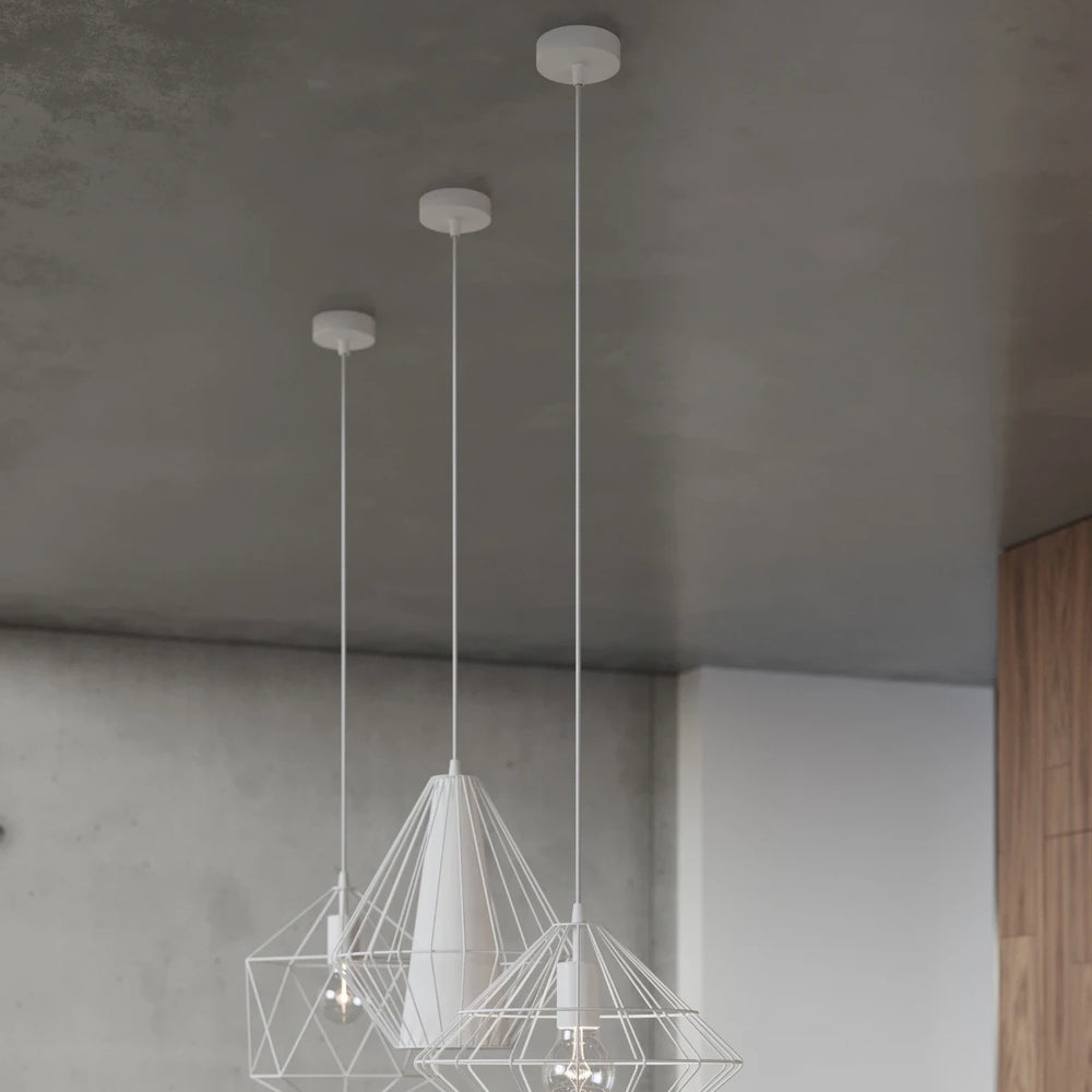 Suspension LED Sollux Lighting Mandelino avec douille E27, IP20, Laiton doré mat, 220-240V, CE RoHS