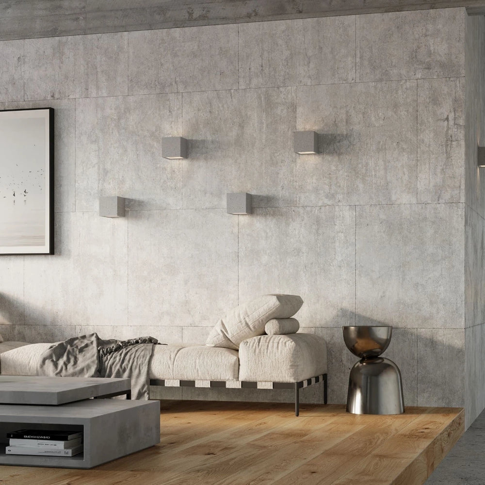 Applique murale LED Sollux Lighting LEO avec douille G9, IP20, 220-240V, Finition Aluminium Laiton, CE RoHS