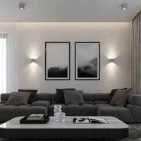 Applique murale LED Sollux Lighting QUAD, douille G9, IP20, 220-240V, finition Aluminium Or Mat, certifiée CE RoHS