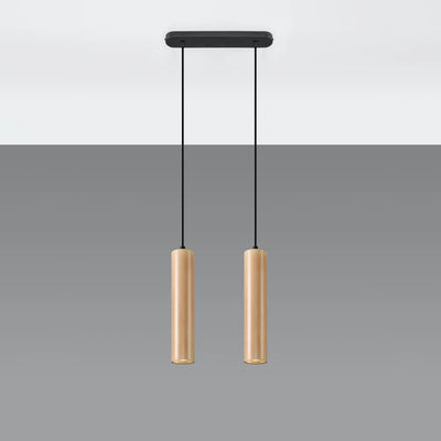 Suspension LED Sollux Lighting LINO 2, IP20, 220-240V, 50W max, Aluminium Or Mat, CRI 80, CE RoHS