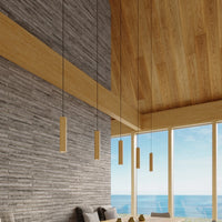 Sollux Lighting LINO hanglamp, LED ready, Aluminium Mat Goud afwerking, IP20, 220-240V, CE RoHS