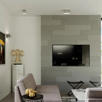 Applique murale LED Sollux Lighting LOBO MAXI, IP20, Aluminium Or Mat, 220-240V, max 50W, CE RoHS