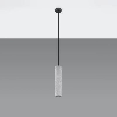 Sollux Lighting LUVO LED hanglamp, GU10 fitting, beton grijs, IP20, 220-230V, 300mm hoogte, CE gecertificeerd