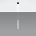 Suspension LED Sollux Lighting LUVO, douille GU10, béton gris, IP20, 220-230V, hauteur 300mm, certifiée CE
