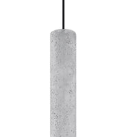 Sollux Lighting LUVO LED hanglamp, GU10 fitting, beton grijs, IP20, 220-230V, 300mm hoogte, CE gecertificeerd