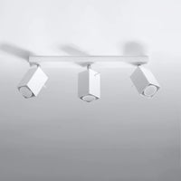 Sollux Lighting MERIDA projecteur de plafond LED Blanc 3xGU10, IP20, 220-240V, Aluminium, CE RoHS