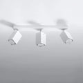 Sollux Lighting MERIDA projecteur de plafond LED Blanc 3xGU10, IP20, 220-240V, Aluminium, CE RoHS