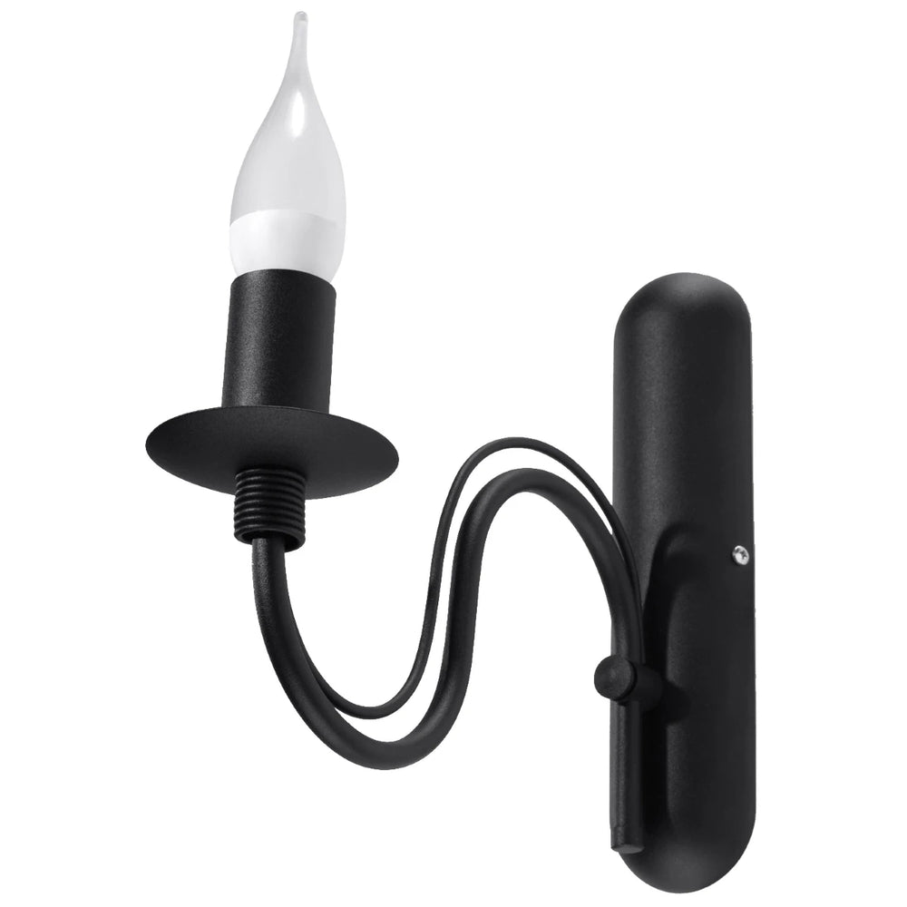Applique murale Sollux Lighting MINERWA, prête pour LED, Aluminium Or Mat Laiton, IP20, 220-240V, CE RoHS