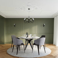 Applique murale Sollux Lighting MINERWA, prête pour LED, Aluminium Or Mat Laiton, IP20, 220-240V, CE RoHS