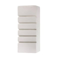 Spot encastré plafond Sollux Lighting MONO 3 Noir, prêt pour LED GU10, 4x35W max, IP20 aluminium, CE RoHS