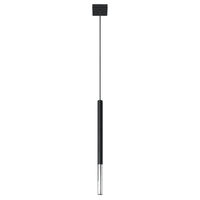 Suspension LED Sollux Lighting MOZAICA Chrome Noir, douille G9, IP20, hauteur 1000mm, certifié CE