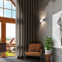 Sollux Lighting ORBIS 2 applique murale compatible LED, IP20, 220-240V, Finition Aluminium Or Mat, CE RoHS