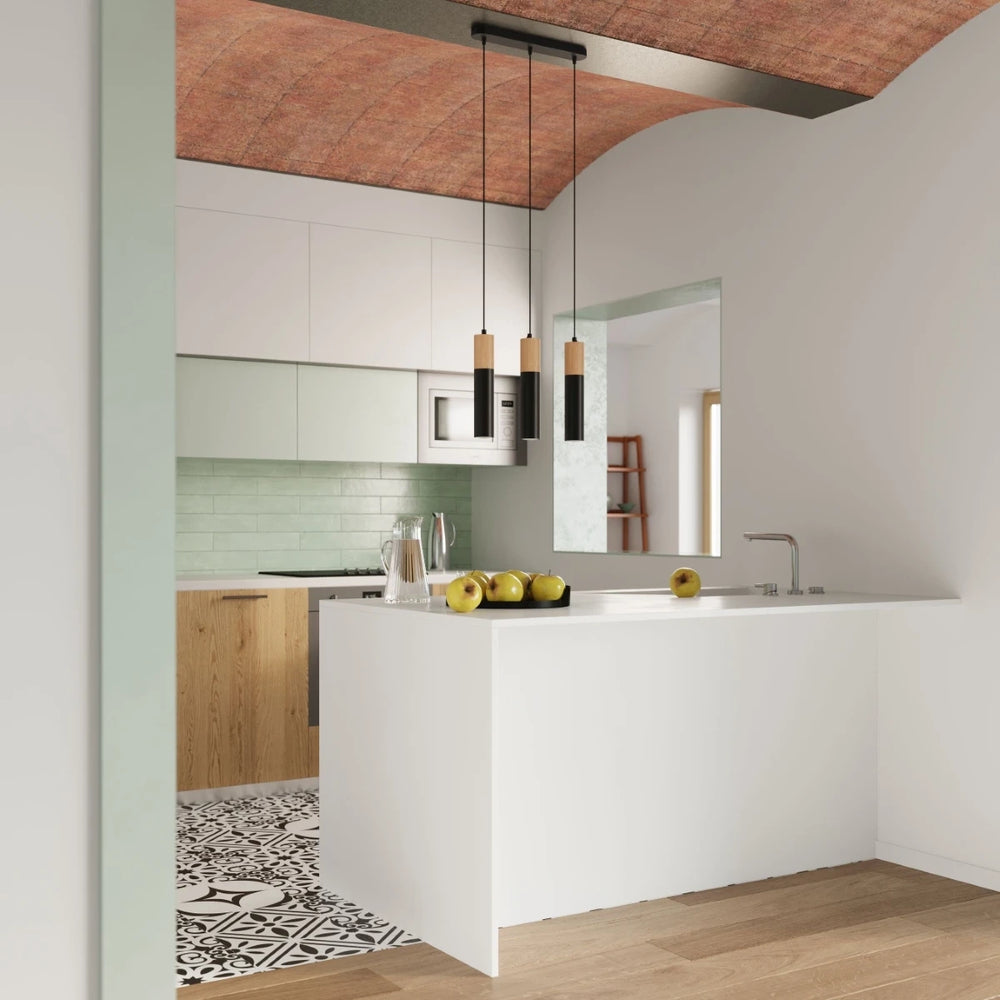 Sollux Lighting PABLO spot plafond LED Noir, IP20, 220-240V, 50W max, Finition Aluminium Laiton, CE RoHS