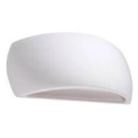Sollux Lighting PONTIUS keramische wandlamp, LED compatibel, IP20, 220-240V, Mat Goud Messing afwerking